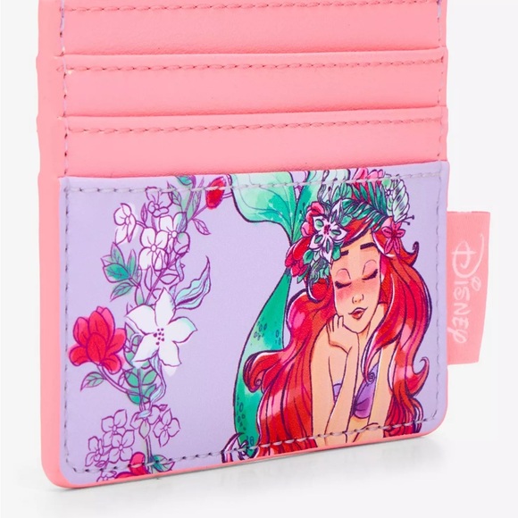 Loungefly Disney The Little Mermaid Floral Dream
Cardholder NWT - Picture 2 of 4